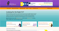 Desktop Screenshot of bigshoesmidwest.com